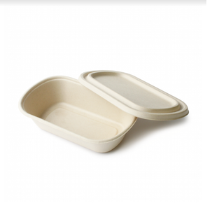 800ml Recycle Waste Biodegradable Packaging Bagasse <b>Box</b> - Product Image 6