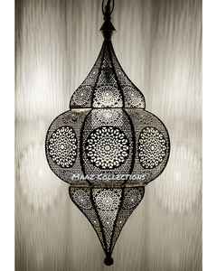 Lámpara de iluminación colorida Roja Marroquí hecha a mano turca vintage de 14 "personalizada al por mayor Ilumina tu espacio con encanto bohemio - Product Image 4