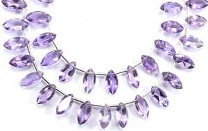 30 pièces AAA Grade Naturel Rose Améthyste Facettes Marquise Forme Pierre Coupe Perles Impressionnant Qualité Minuscules Briolette Perles - Product Image 4