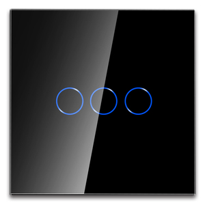 Bingoelec-luz inteligente táctil con Wifi, 3 entradas, 1 sentido, funciona con alambre único <span class=keywords><strong>en</strong></span> vivo o Nuetral, Alexa - Product Image 3