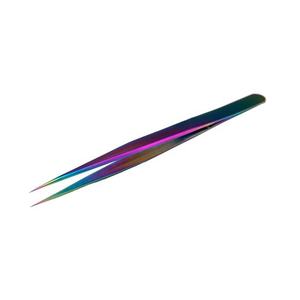 Black Teddy Baby Volumen Punta de fibra Pinzas de pestañas Pinzas de extensión Logotipo personalizado Puntiagudo También ofrece punta sin fibra - Product Image 2