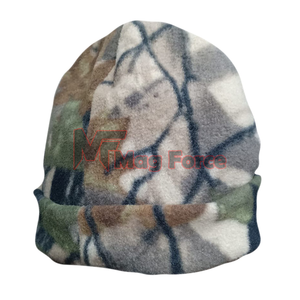 Gorro de caza de poliéster 100% de secado rápido para invierno, precio al por mayor, gorras con logotipo impreso personalizado - Product Image 1