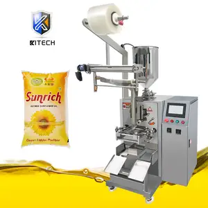 KL Easy to Operate automatic edible cooking vegetable oil pouch sachet filling packing machine