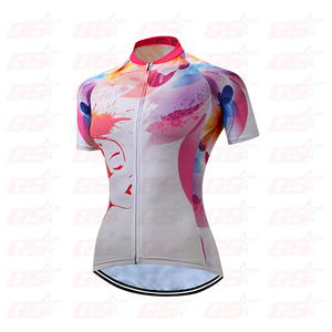Maillot de cyclisme personnalisé pour femmes, nouvelle collection, - Product Image 3