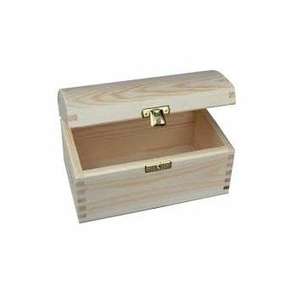 Boîte de coffre de rangement en bois au trésor Rectangle de serrure en métal de fer rentable pour les outils de mariage de fête artisanat jouets stockage fait - Product Image 6