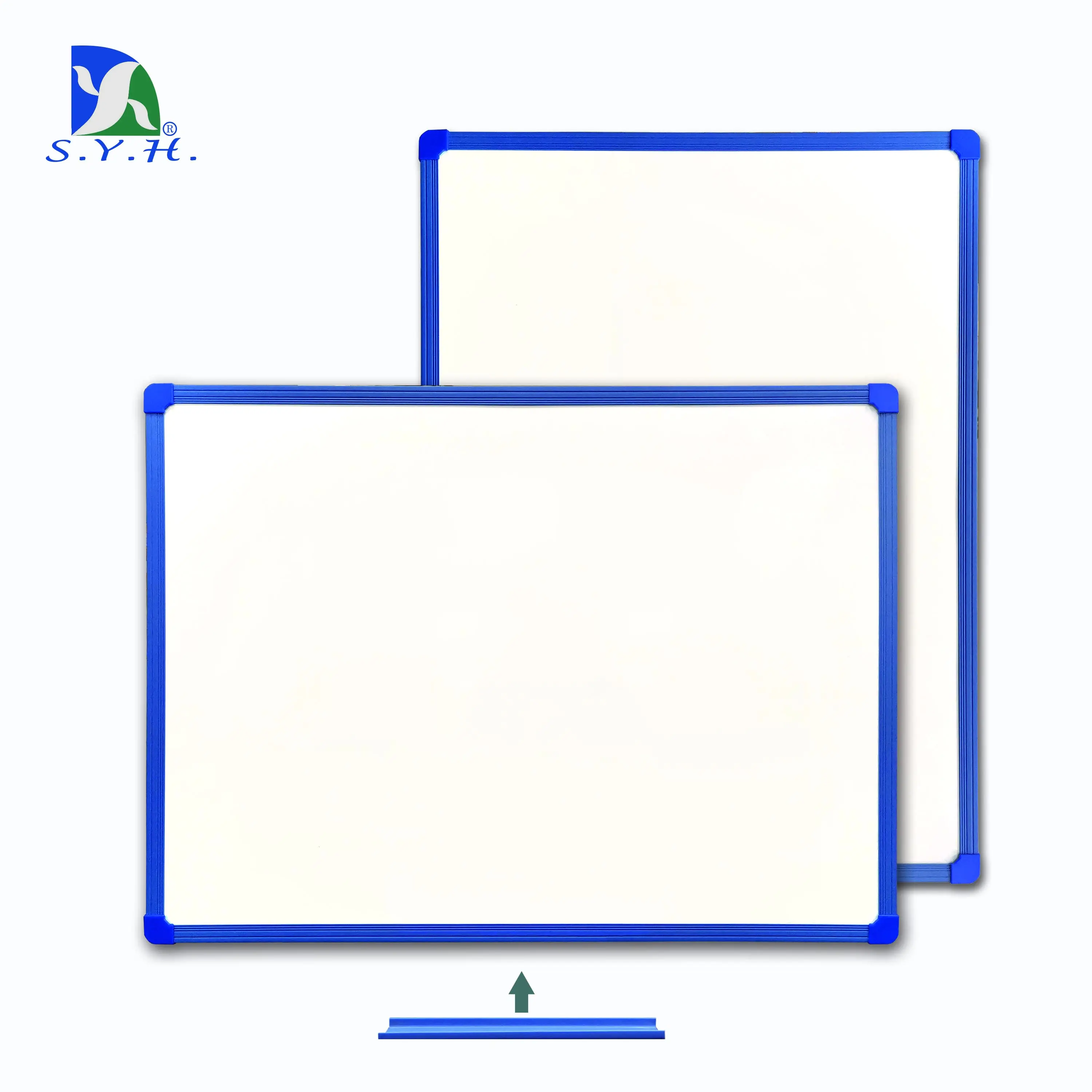 18*24 inch magnetic dry eraser white board with movable pen tray