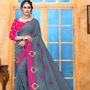 Dernier créateur Kanchipuram Sarees vêtements de fête et de mariage en soie pour femmes Banarasi chemisier en soie de coton vêtement tissu doux - Product Image 1