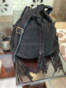 มาใหม่ที่ทําด้วยมือหนังนิ่มหนัง Fringe กระเป๋าถือกระเป๋าสตางค์ผู้หญิงไหล่กระเป๋าข้ามร่างกายกระเป๋าสําหรับสตรี - Product Image 5