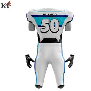 Uniforme de football américain respirant au style unique, design personnalisé pour l'équipe nationale de football, 100 % polyester, USA 2026 - Product Image 6