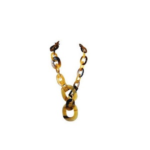 Collier artisanal en forme de corne de mard'halloween pour filles, bijoux de mode de haute qualité, pendentif en corne, à bas prix, pour femmes - Product Image 2