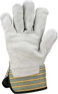 Guantes DE TRABAJO XL con certificación ANSI, cuero de calidad estándar de alta resistencia para soldadura de construcción, anticorte, anticalor, seguridad manual - Product Image 2