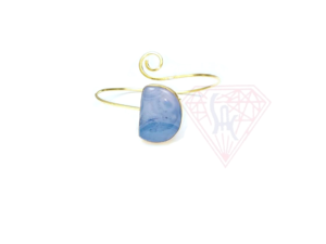 Pulsera ajustable hecha a mano chapada en oro con múltiples piedras preciosas, nuevo estilo, regalo de boda/Fiesta de moda para ella - Product Image 4