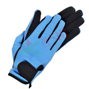 Guantes de carreras cómodos duraderos de alta calidad para damas para montar a caballo deportes ecuestres alto agarre para motocicleta al por mayor - Product Image 4