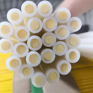 YULONG FRP esnek HDPE plastik kaplı fiberglas çubuk