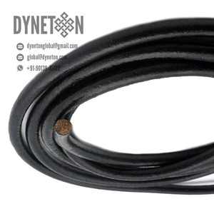 2026 Wholesale 1mm 2mm 3mm 4mm 5mm Round <b>Leather</b> Cord for Jewelry Necklace <b>Bracelets</b> All Sizes and Colors - Product Image 5