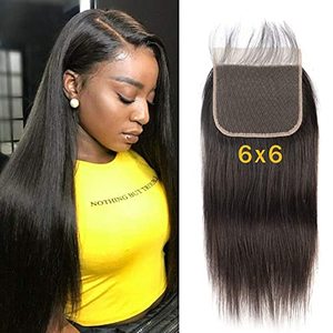 Extensión de cabello virgen Remy rizado vietnamita de 26 pulgadas 6X6 con cierre de la mejor calidad, cabello humano crudo teñido para trenzar - Product Image 2