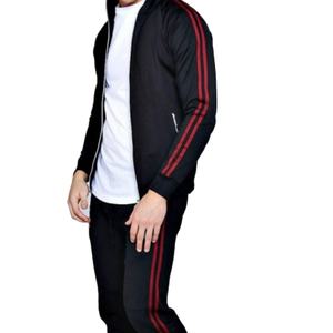 Hot Selling Zip up <b>Hoodie</b> Sweat Pants Men Track Suit - Product Image 2