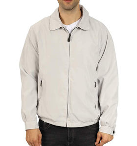 Veste de golf décontractée légère pour homme Veste de sport classique en toile extensible imperméable à l'eau avec fermeture éclair sur le devant de haute qualité - Product Image 2