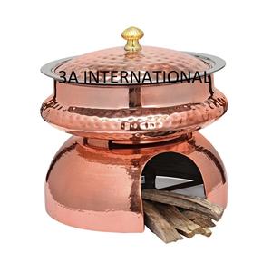 Olla para Servir Comida con Recubrimiento de Cobre para Hoteles, Bodas, Restaurantes, Fiestas de Cumpleaños, Servicio de Buffet y Catering - Product Image 4