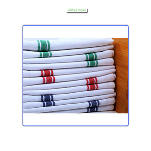 ผ้าขนหนูผ้าฝ้ายสำหรับห้องครัว,ผ้าขนหนูลายทางสไตล์วินเทจ - Product Image 1