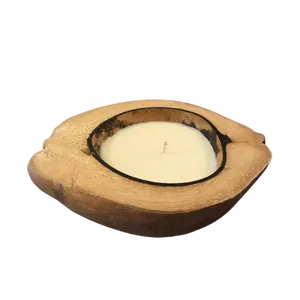Cuencos de vela de coco natural hechos a mano, superventas, de alta calidad, con aromas