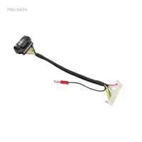 PRODATA Arnés de Cableado Personalizado para Faros de Motocicleta LVDS PVC
