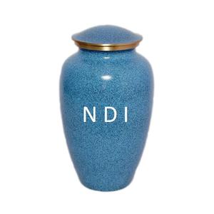 Urnas para Cenizas de Adultos de Diseño Exclusivo Hechas a Mano, Urnas de Cremación Azules de Gran Tamaño, Recuerdo Conmemorativo para Cenizas de Adultos, Urnas Funerarias para Cenizas - Product Image 1