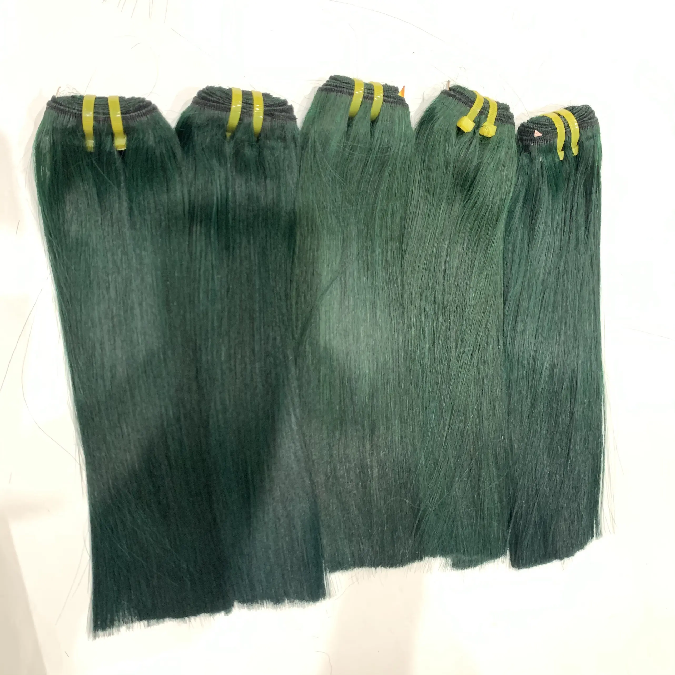 Green color vietnam human hair extensions human Suppliers100% Virgin hair HD Lace Wig Wholesale Hair extension High Quality
