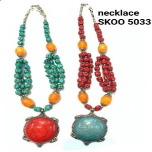 Collar bohemio de moda hecho a mano, cuentas de semillas de Color, collar de cuentas para niñas, joyería Bohemia - Product Image 1