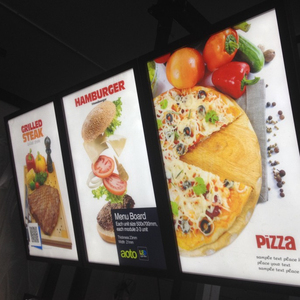 Cadre d'affichage magnétique à LED, nouveauté, boîte à lumière publicitaire, cadre lumineux circulaire - Product Image 2
