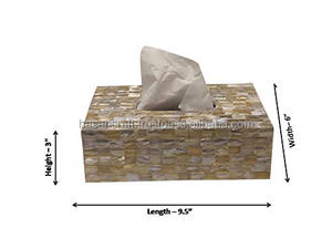 Mẹ Của Ngọc Trai Trang Trí Mô Hộp Giấy Khăn Ăn Chủ Cao Cấp Ăn Nhà Bếp Phụ Kiện Bộ Đồ Ăn Cho Nhà & Khách Sạn - Product Image 4