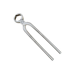 16 "pouces taille spécifique fer et acier finition mate Instrument vétérinaire fer chaussure à cheval outils de maréchal-ferrant - Product Image 1