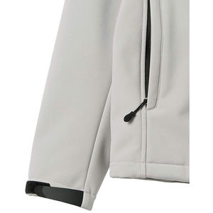 Chaqueta de invierno Softshell para hombre de alta calidad para deportes al aire libre transpirable con cuello levantado para escalada en roca Camping frontal - Product Image 5