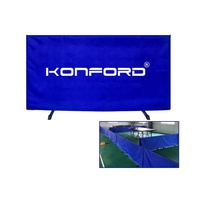 Barrera de Ping Pong Desmontable Personalizada Konford, Bloque de Ping Pong con Impresión de Logotipo Personalizado, Valla para Cancha de Tenis de Mesa al por Mayor
