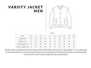 Chaqueta universitaria de béisbol personalizada OEM, chaqueta bomber con bordado. - Product Image 4