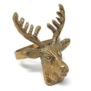 DINNER PARTY WEDDING HIGH QUALITY HOME DECORATION ALUMINIUM BASSIC NAPKIN RINGS FANCY NAPKIN RINGS - Product Image 5