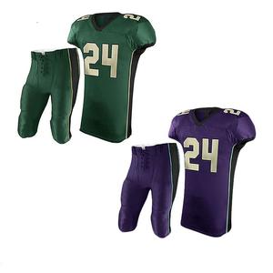 2021ราคาถูกที่ดีที่สุดที่กำหนดเองย้อนกลับแก้ไขปัญหาสิ่งทอลายทแยงอเมริกันฟุตบอลย์/อเมริกันฟุตบอลเครื่องแบบ - Product Image 6