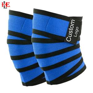 Enveloppe de genou avec support élastique-Mélange de coton pour les entraînements d'haltérophilie, de dynamophilie et de gymnastique | Élevez votre style de forme physique - Product Image 5