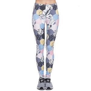Leggings pour femmes Spandex Pantalon de yoga extensible dans les quatre sens Outwork Sports Gym Fitness Camo Printed Leggings - Product Image 1