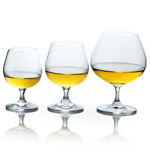 250ml Crystal Wine Glasses Brandy Glass Cognac Vodka Whiskey Wine Cup Smelling Glass Set Household Short Glass