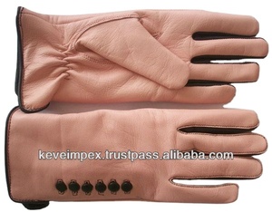 Gants en cuir doublés de fourrure de daim, classiques, printemps-été, chauds, authentiques, unisexes, doux, marron foncé uni, taille personnalisée, pour l'extérieur, Keven - Product Image 2