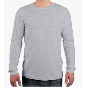 Camiseta deportiva de secado rápido de manga larga para hombre, camiseta transpirable con cuello en V para correr, diseño en blanco - Product Image 6