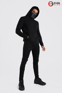 เสื้อสเวตเตอร์มีฮู้ดสำหรับผู้ชาย,เสื้อฮู้ดพิมพ์ลายตามสั่ง2022 - Product Image 4