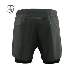 Pantalones cortos para correr para hombre, ropa deportiva para entrenamiento muscular, culturismo, ejercicio, gimnasio - Product Image 4