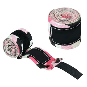 Boxe Handwraps Support de poignet pour la boxe Kickboxing Muay Thai MMA Main Wraps Coton Boxe Bandage Sports Wraps - Product Image 1