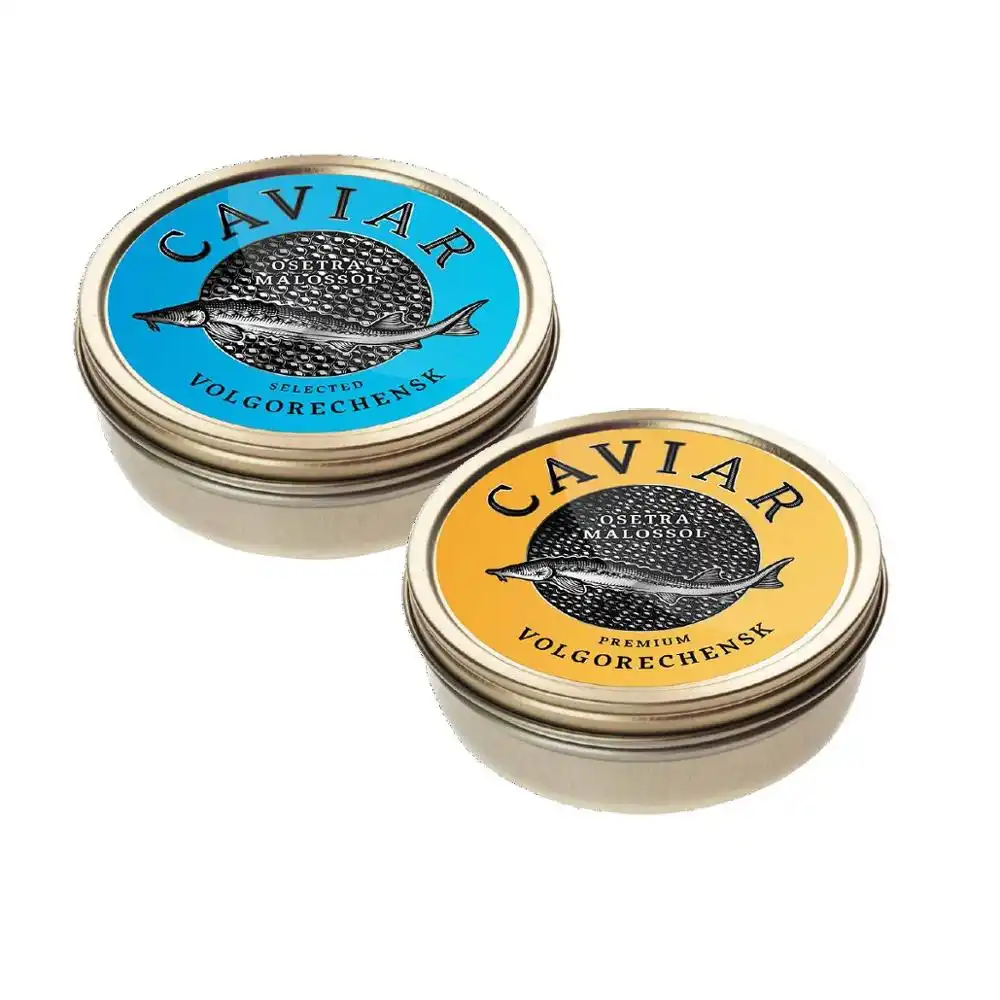Natürlicher schwarzer Kaviar