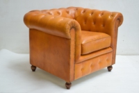 Canapé Chesterfield en cuir véritable vintage haut de gamme, avec roulettes chromées, ensemble 1+2+3, diverses couleurs, style moderne européen pour villa