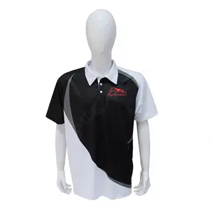 Latest Design Dry Slim Fit Sublimation T Shirts Create My Own T Shirt Design Sublimation Eco friendly Customer Polo Shirt