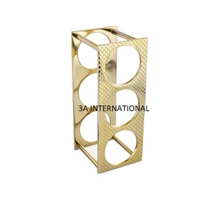 Wall Mounted Wine Bottle Rack Holder Bar <b>Accessories</b> Handcrafted Rack Wall Antique Finished Metal Rack at Sustainable Quality - Product Image 6