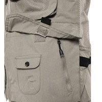 Herren Premium 600-D Cord Active Safety Cargo Weste Atmungsaktiv Wind dicht Schnellt rocknend Multi-Pocket Plus Size Erwachsene Winter